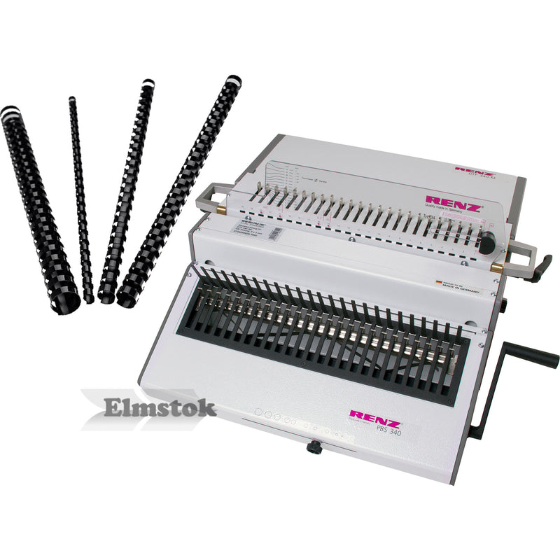 Load image into Gallery viewer, Renz PBS 340 Manual Plastic Comb Binding Closer