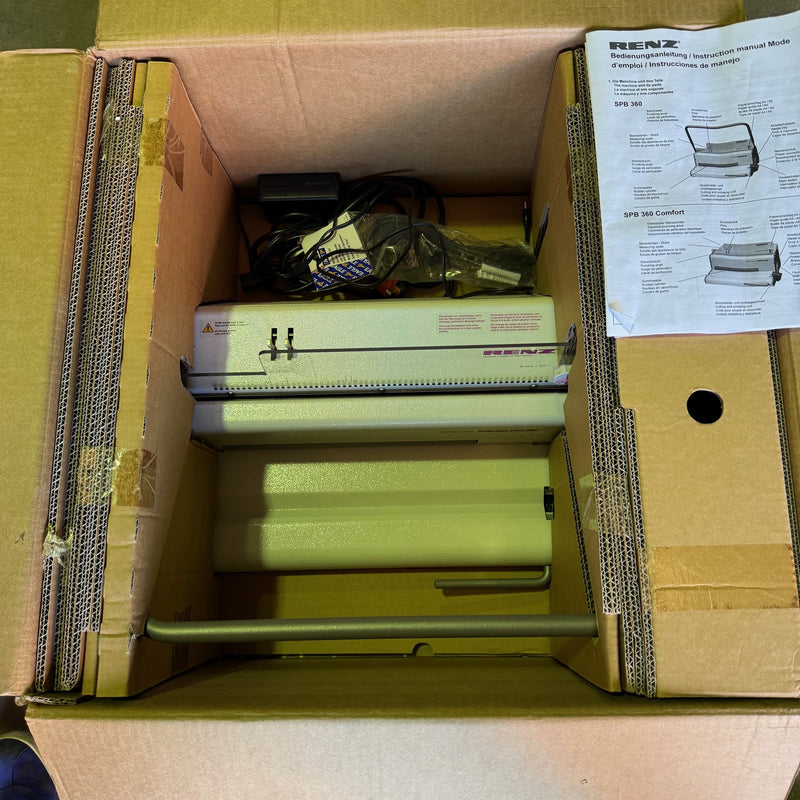 Load image into Gallery viewer, As New Renz SPB 360 Coil Punch & Inserter