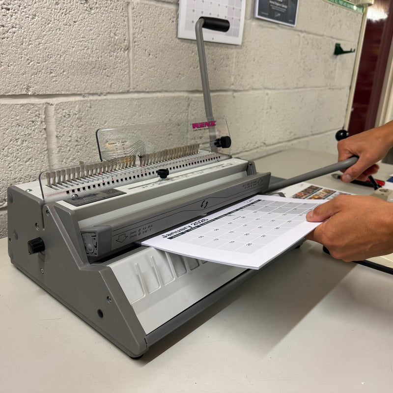 Load image into Gallery viewer, Renz SRW 360 Manual 3:1 Wire Punch & Binding Machine