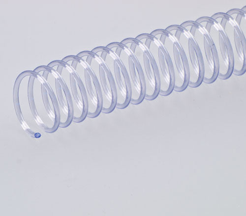 Plastic PVC A4 Binding Coil Spirals 4:1 Pitch