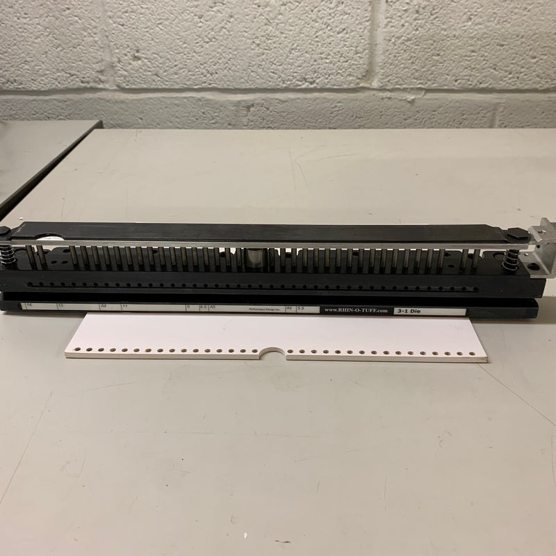 Load image into Gallery viewer, Pre-owned Rhinotuff HD7700 Calendar Punch Tool Die