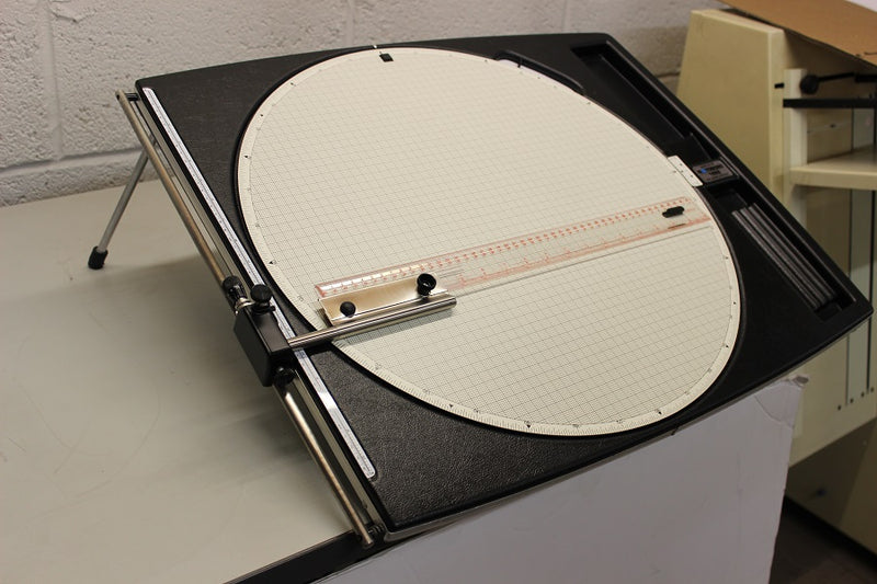 Load image into Gallery viewer, Rotobord 52 Rotary Round Drawing Board Planner
