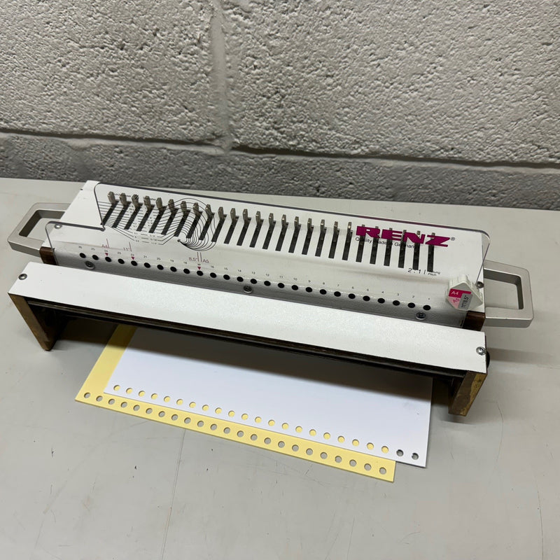 Load image into Gallery viewer, Pre-owned Renz DTP340M DTP340A 2:1 Round-Hole Wire Tool Punch Die