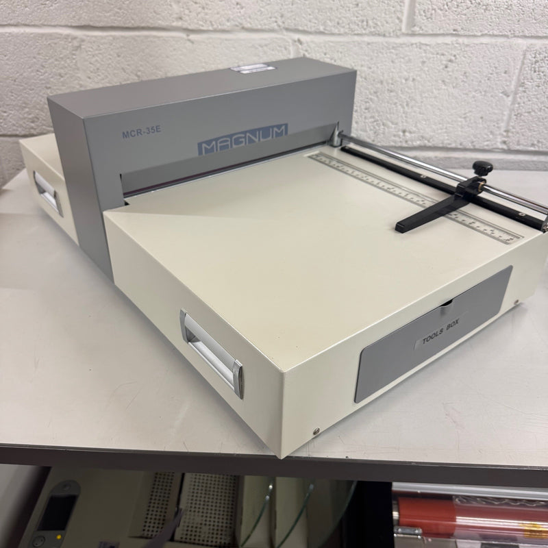 Load image into Gallery viewer, Ex-demo Magnum MCR35E SRA3 Electric Card Creaser & Perforator
