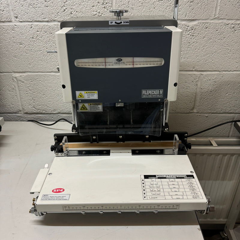 Load image into Gallery viewer, Pre-owned SPC Filepecker SPC4 Twin-Head Paper Drill