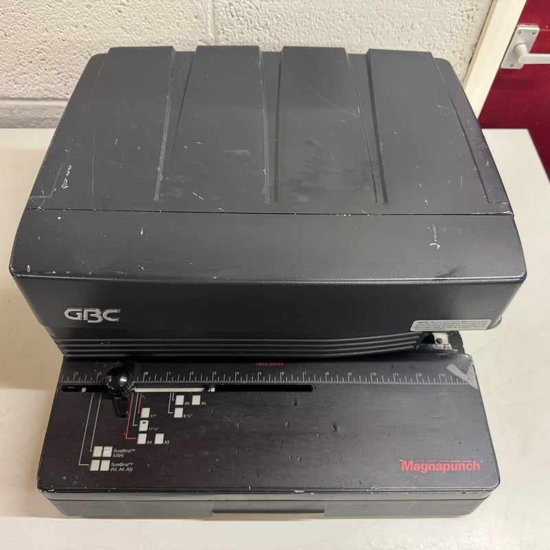 Load image into Gallery viewer, Pre-owned GBC Magnapunch 1.0 Binding Punch - Wire-O Bind Options Available If Required