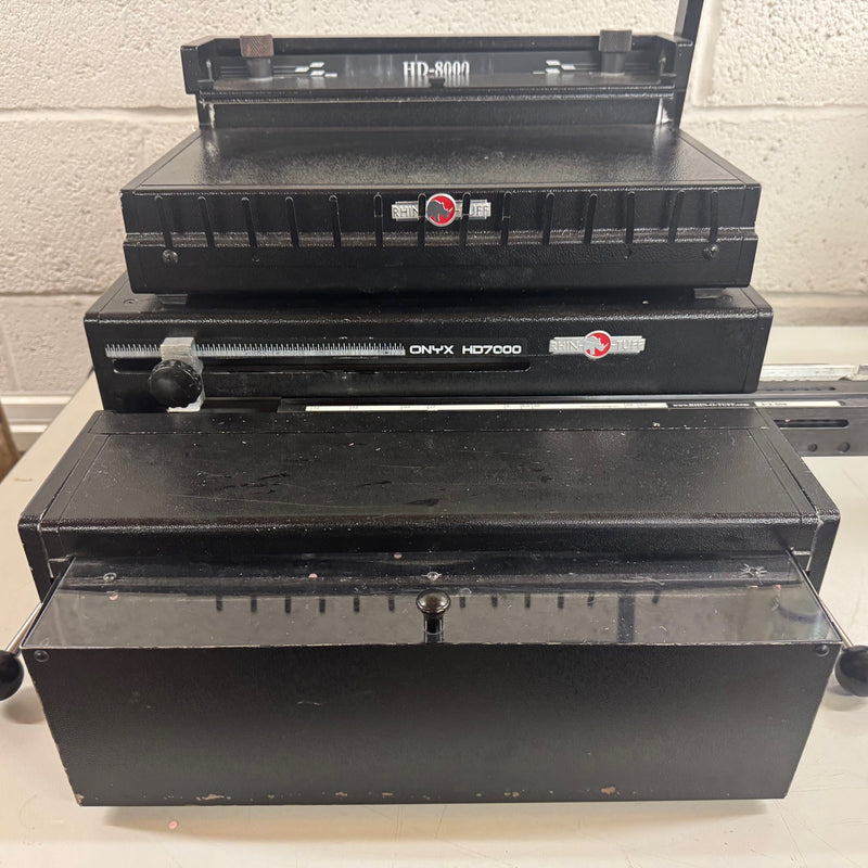Load image into Gallery viewer, Pre-owned Onyx Rhinotuff HD7000 Calendar Binding Punch & HD8000 Closer