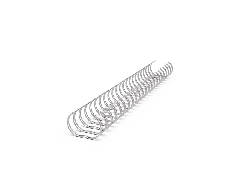 Load image into Gallery viewer, No.16 Trade Pack 25.4mm 1" A4 2:1 Silver Binding Wires (200)