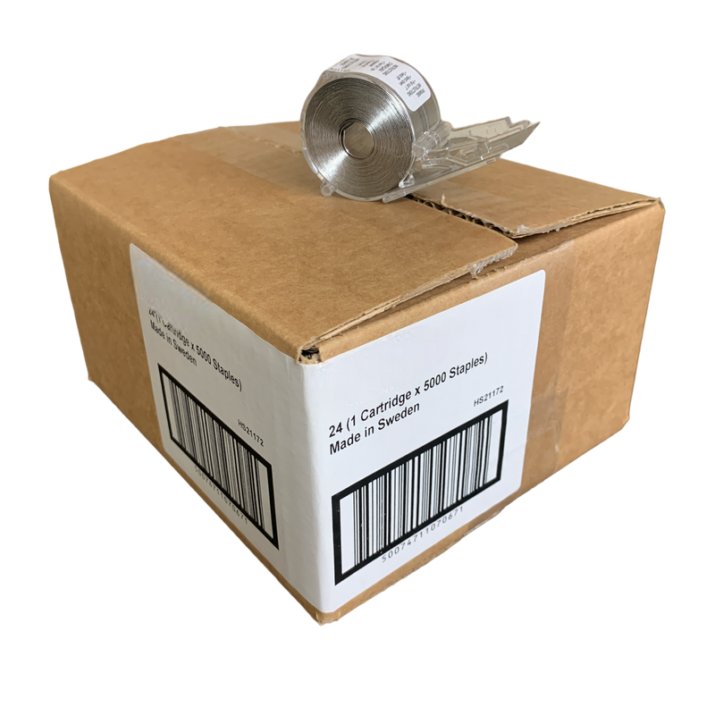 Load image into Gallery viewer, Multi-Pack (24) Swingline Snail Staple Cartridges For Duplo DBM-120