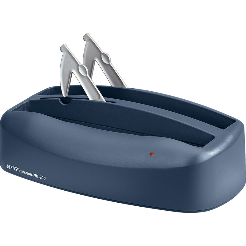 Load image into Gallery viewer, Leitz A4 Blue Leather Thermal Binding Covers 1.5mm Spine (100)