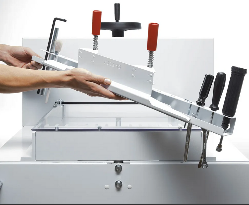 Load image into Gallery viewer, IDEAL 4815 Electric Guillotine With Heavy-Duty Manual Spindle-Clamp