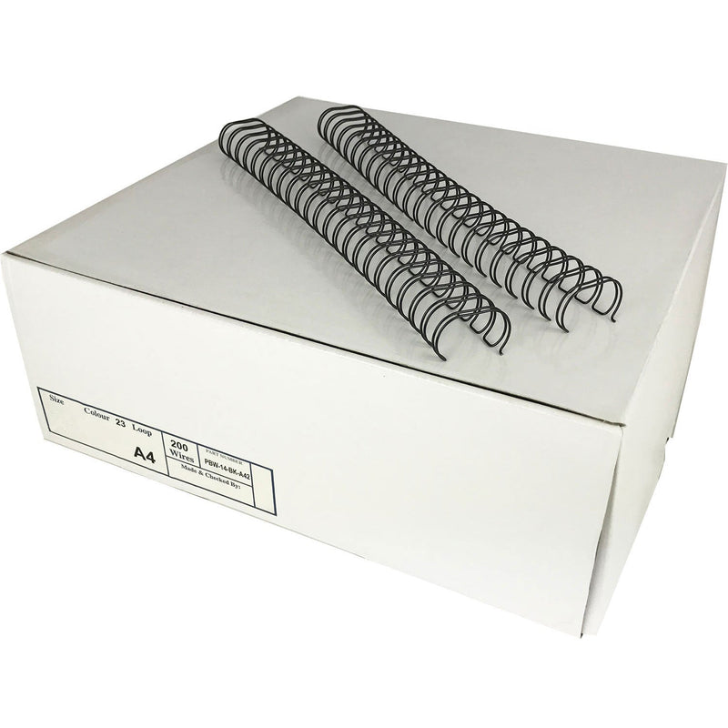 Load image into Gallery viewer, No.14 (22mm 7/8") A4 2:1 Binding Wires Trade Pack - 200