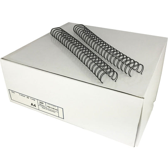 No.12 (19mm 3/4") A4 2:1 Binding Wires Trade Pack - 200