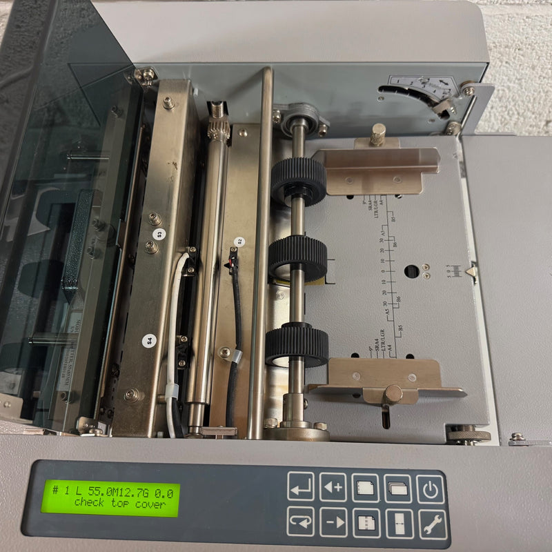 Load image into Gallery viewer, Pre-owned Ultra-Cut 130 A4 Cutting Machine With Used Business Card 55 x 85mm Module