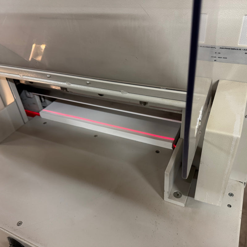 Load image into Gallery viewer, Pre-owned IDEAL 4850-95 Guillotine With Automatic Clamp & Electric Blade