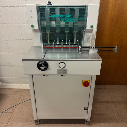 Pre-owned Nagel Citoborma 490 4-Head Heavy-Duty Paper Drill
