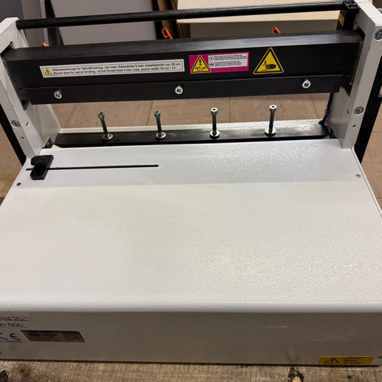 Pre-owned Renz P500ES Heavy Duty Wide-Format Binding Punch Machine
