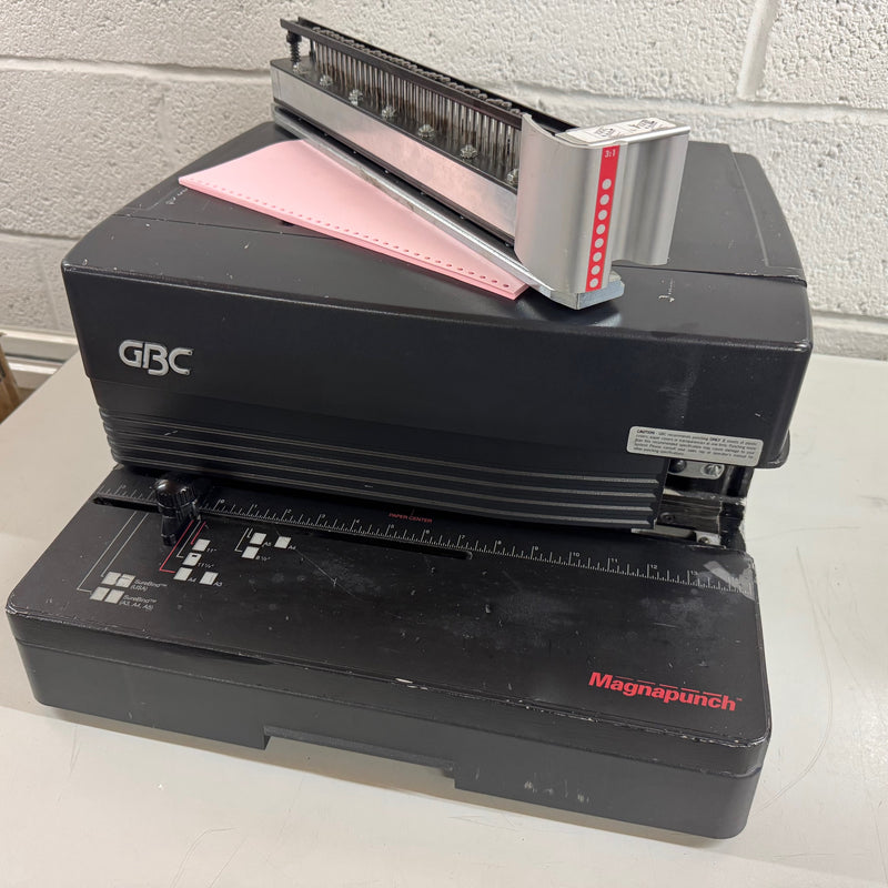 Load image into Gallery viewer, Pre-owned GBC Magnapunch 1.0 Binding Punch - Wire-O Bind Options Available If Required
