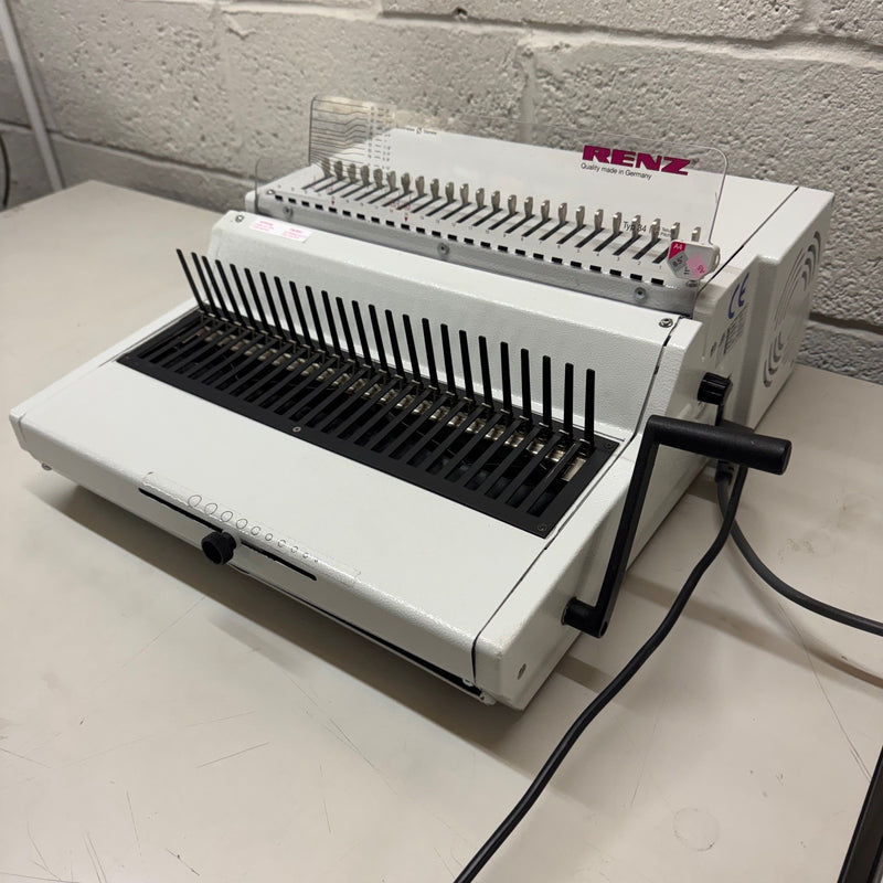 Load image into Gallery viewer, Ex-demo, Used, Renz Combi-E Ultra Heavy-Duty Electric Comb Binder