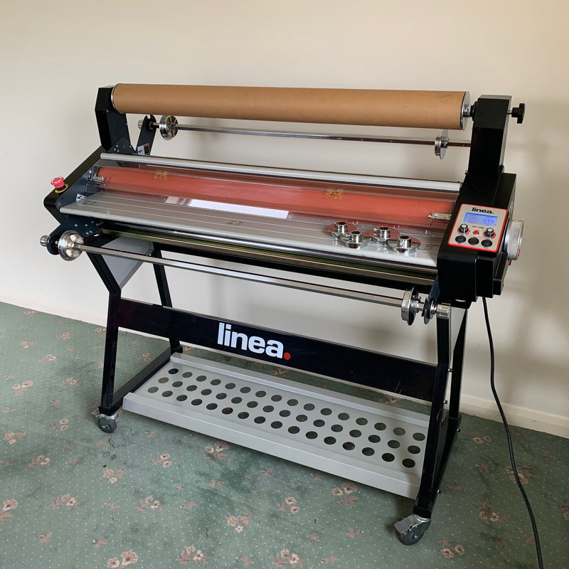 Load image into Gallery viewer, Pre-owned Linea DH1100 Roll-Fed Wide-Format Laminator & Encapsulator