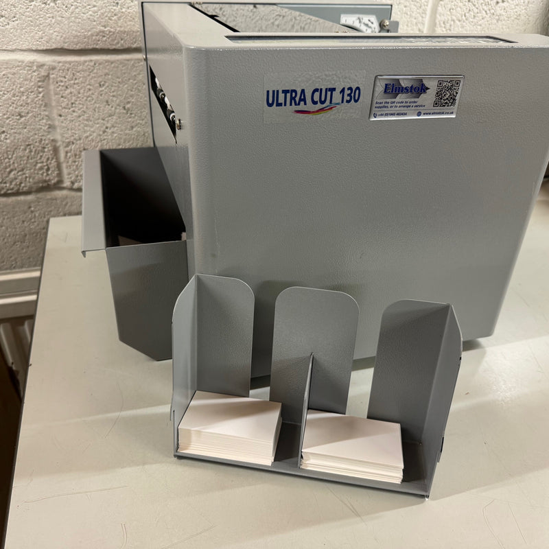 Load image into Gallery viewer, Pre-owned Ultra-Cut 130 A4 Cutting Machine With Used Business Card 55 x 85mm Module