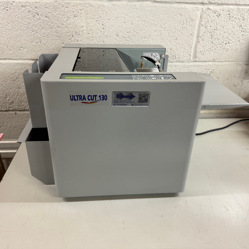 Load image into Gallery viewer, Pre-owned Ultra-Cut 130 A4 Cutting Machine With Used Business Card 55 x 85mm Module