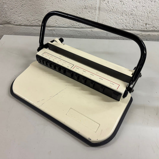 Pre-owned ElmPro -JBI High-Capacity Manual Wire Bind Closer Finisher JBI-HC