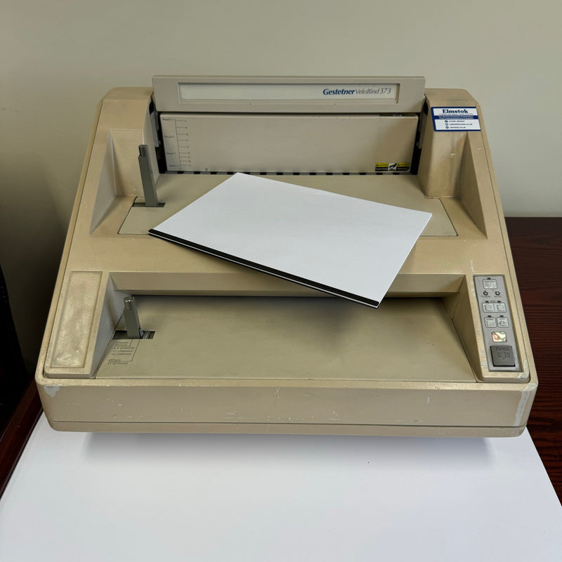 Load image into Gallery viewer, Pre-owned Gestetner 373 / GBC Velobind System-3 Strip Binder
