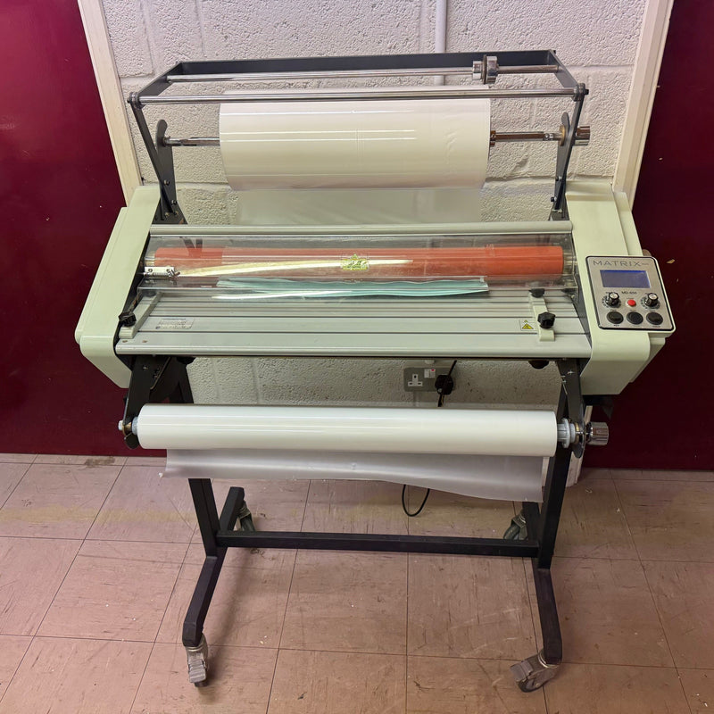 Load image into Gallery viewer, Pre-owned Matrix Duo 650 Single & Double-Side Laminator With Stand & Perforator