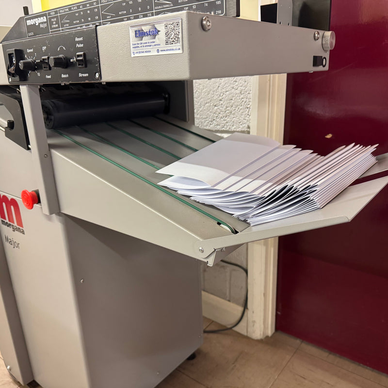 Load image into Gallery viewer, Pre-owned Morgana Major Suction-Fed Folder Machine