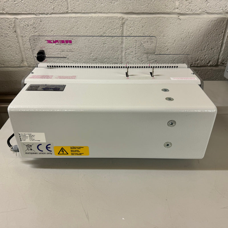 Load image into Gallery viewer, Ex-showroom Renz SPB-360 ComfortPlus Electric Coil Binding Machine 0.2475" Oval Holes