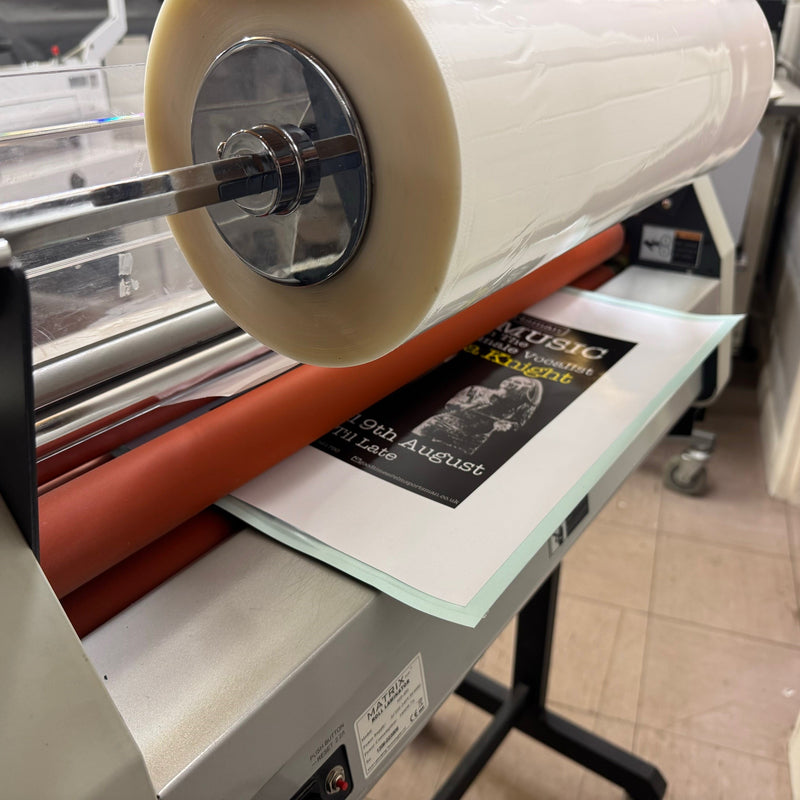 Load image into Gallery viewer, Pre-owned Matrix Duo 650 Single & Double-Side Laminator With Stand & Perforator