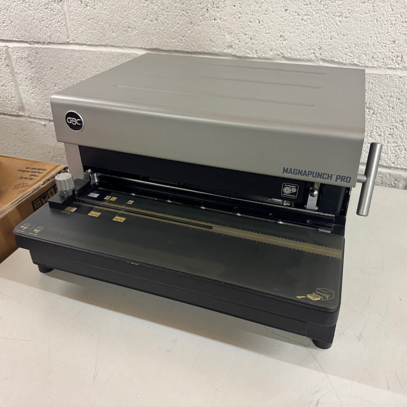 Load image into Gallery viewer, Pre-owned Magnapunch-Pro GBC Punch Including 3:1 Wire Punch
