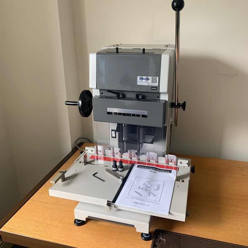 Load image into Gallery viewer, Pre-owned Uchida VS200 2-Head Electric Paper Drill
