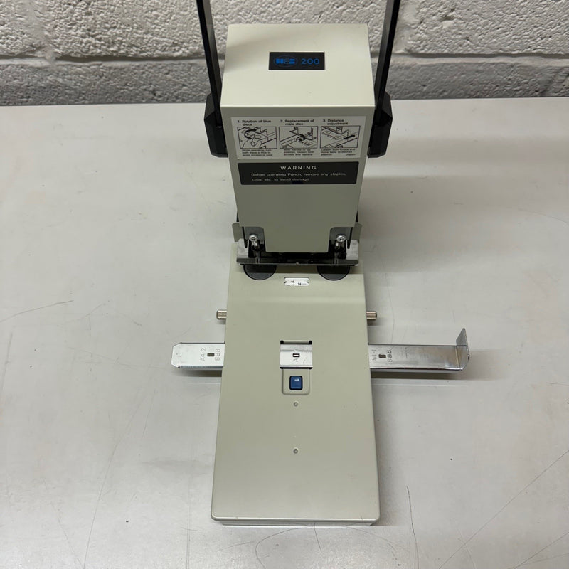 Load image into Gallery viewer, Ex-demo, Used, Web 200 2-Hole Heavy-Duty Paper Punch Including Spares
