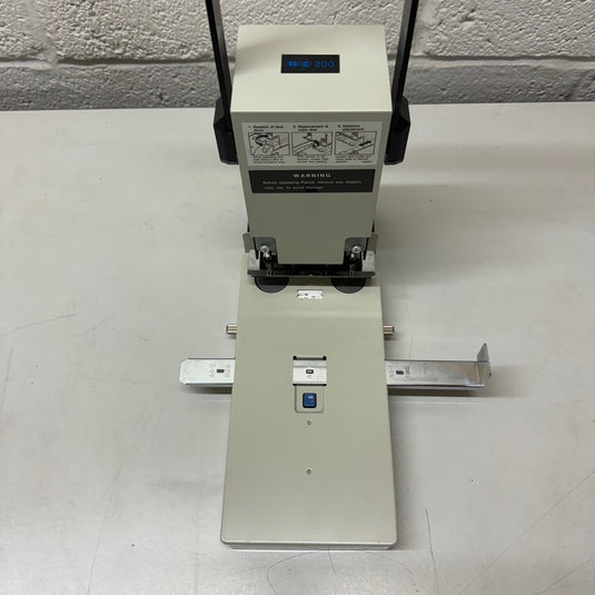 Ex-demo, Used, Web 200 2-Hole Heavy-Duty Paper Punch Including Spares