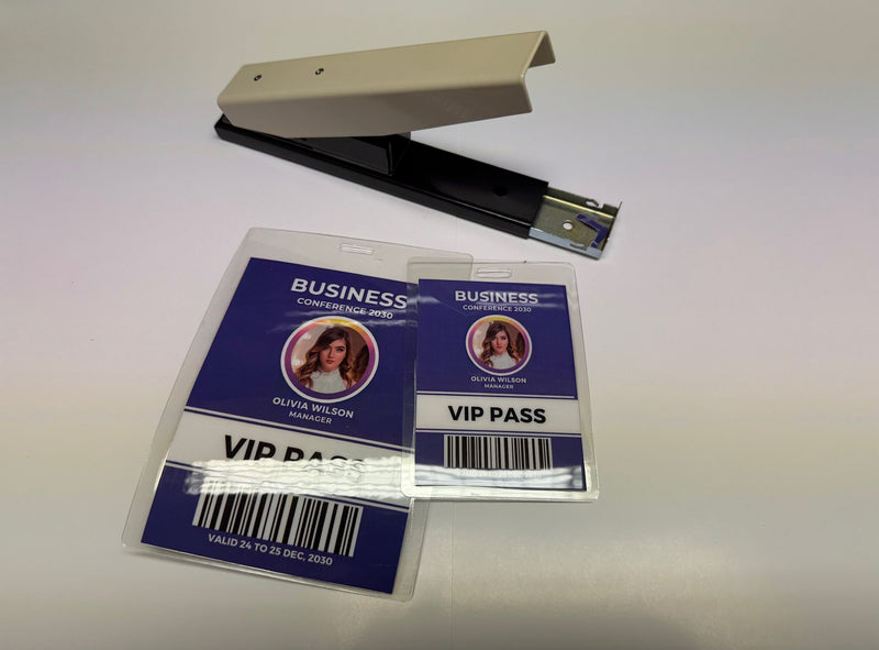 Load image into Gallery viewer, Esselte Laminate Pouch ID Slot Punch - Rectangular Hole