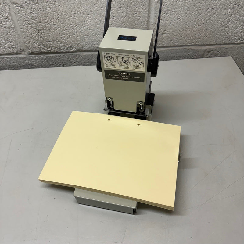 Load image into Gallery viewer, Ex-demo, Used, Web 200 2-Hole Heavy-Duty Paper Punch Including Spares
