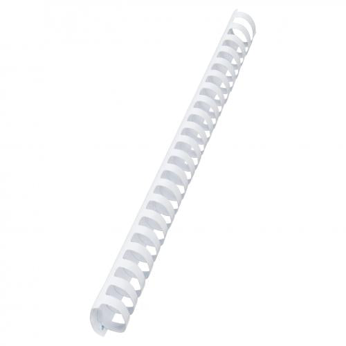 Load image into Gallery viewer, Leitz 8mm White Binding Combs A4 21-Ring (500)
