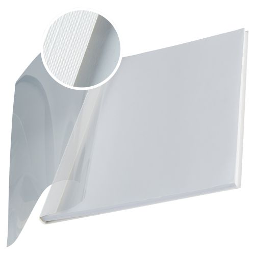 Load image into Gallery viewer, Channelbind Clear-Front Soft A4 Binding Covers - White AA - 35510 (10)
