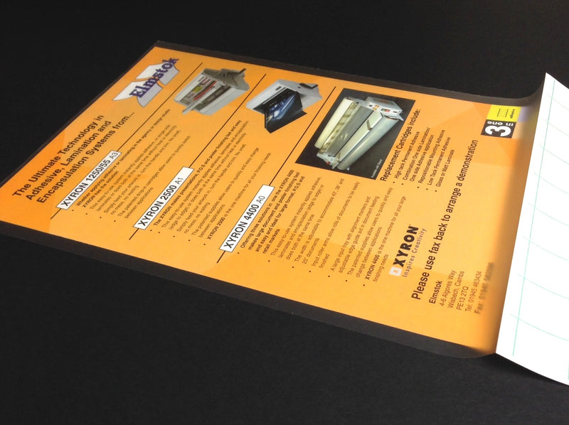 Load image into Gallery viewer, Xyron A4 Matt Laminate Cold Pressure-Sensitive Sheets - Pack of 10