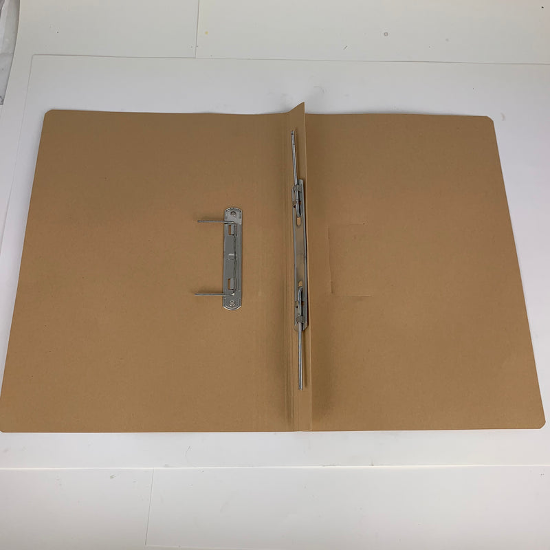 Load image into Gallery viewer, Spiral Transfer Storage Files A4/Foolscap Buff (25) - 1164969