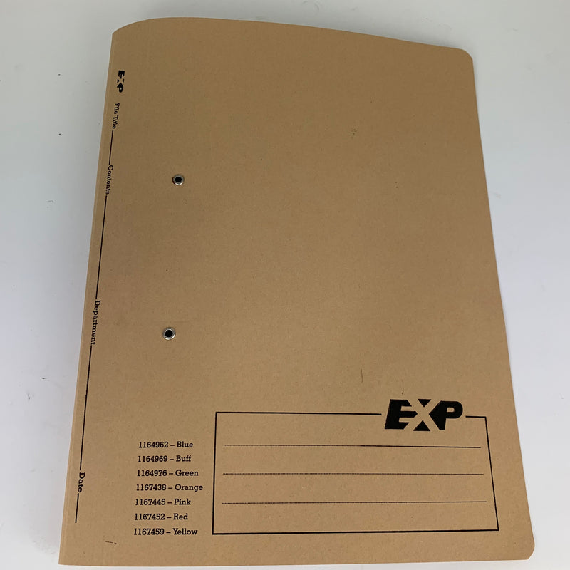 Load image into Gallery viewer, Spiral Transfer Storage Files A4/Foolscap Buff (25) - 1164969