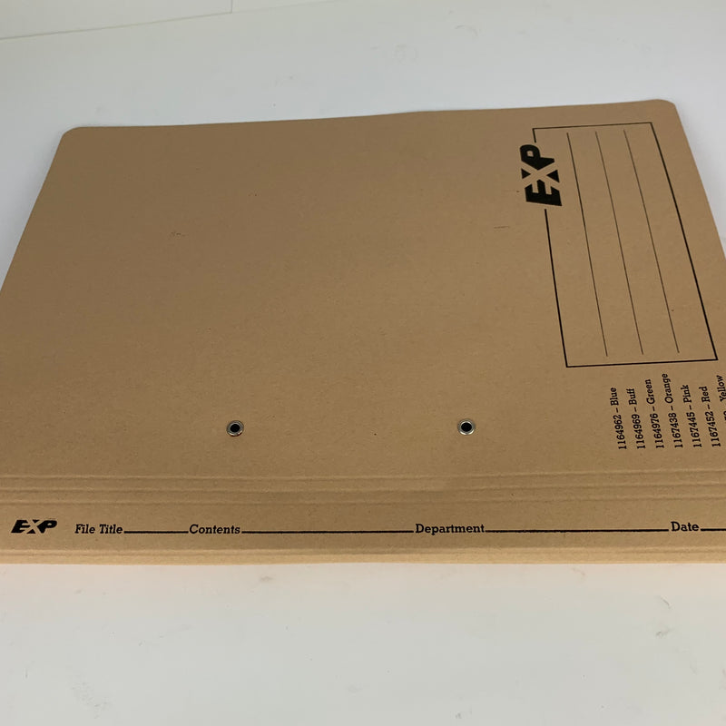 Load image into Gallery viewer, Spiral Transfer Storage Files A4/Foolscap Buff (25) - 1164969