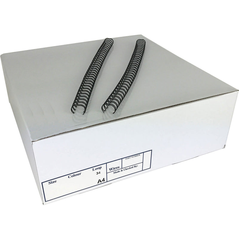 Load image into Gallery viewer, No.3 (5.5mm 3/16") A4 3:1 Binding Wires Trade Pack - 250