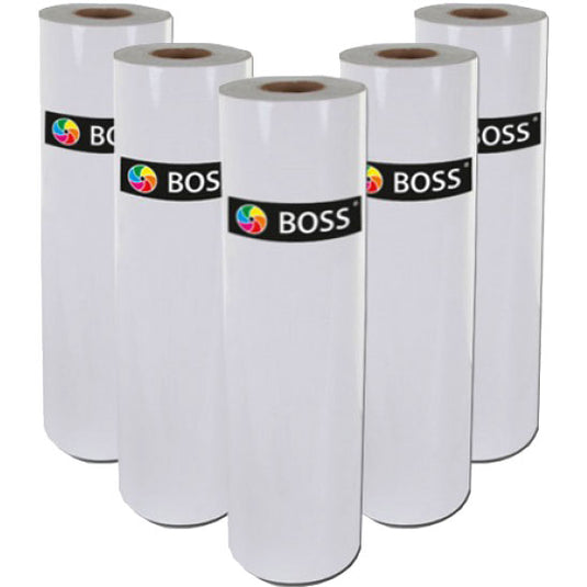 Boss Low-Melt Gloss Laminate Film Roll 77mm Core 75Micron