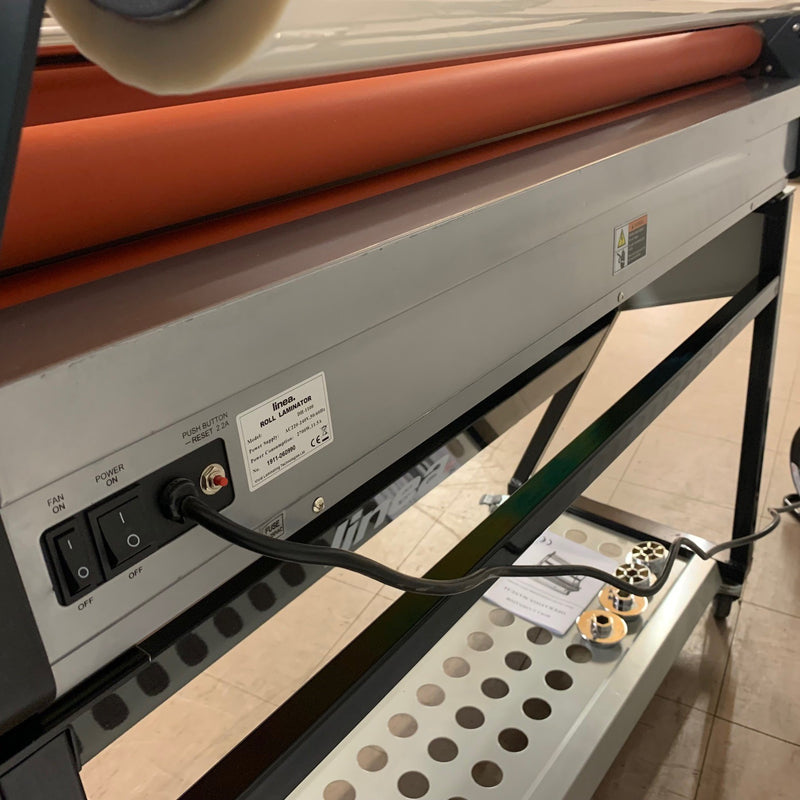 Load image into Gallery viewer, As New Linea DH1100 Wide-Format Roll-Fed A0 Laminator Encapsulator
