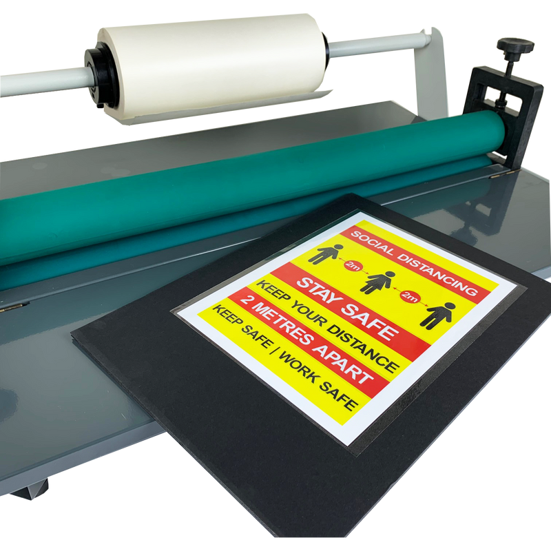 Load image into Gallery viewer, ELMPRO 750 Manual Desktop Cold Mounting Signage Laminator