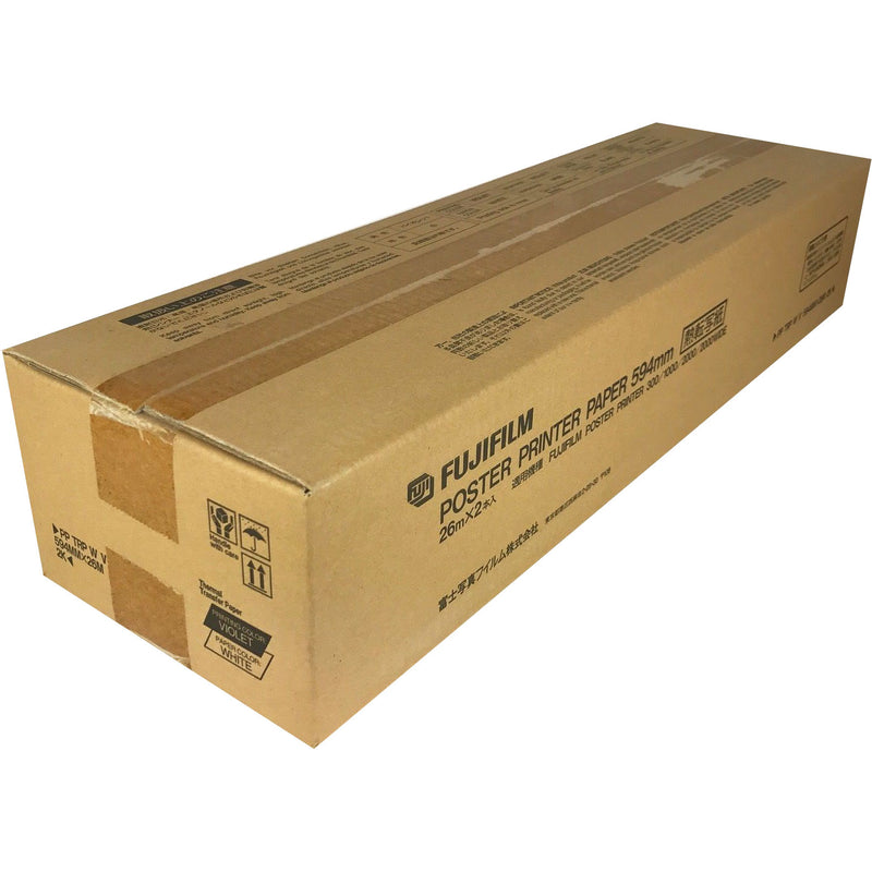 Load image into Gallery viewer, Fuji Violet On White TTP Thermal Paper Rolls (2)