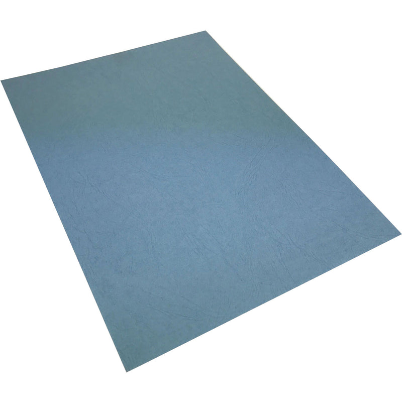 Load image into Gallery viewer, Deluxe Wedgewood-Blue L/grain A4 Binding Covers 285gsm (1000)